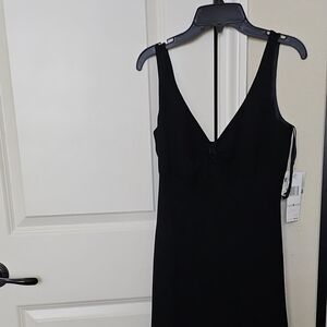 Jones New York Black Strapless Dress
